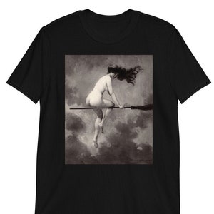 Départ pour le Sabbat by Albert Joseph Pénot Unisex 100% Cotton T-Shirt