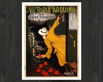 La Victoria Arduino Espresso Vintage Poster – Food&drink Poster - Etsy