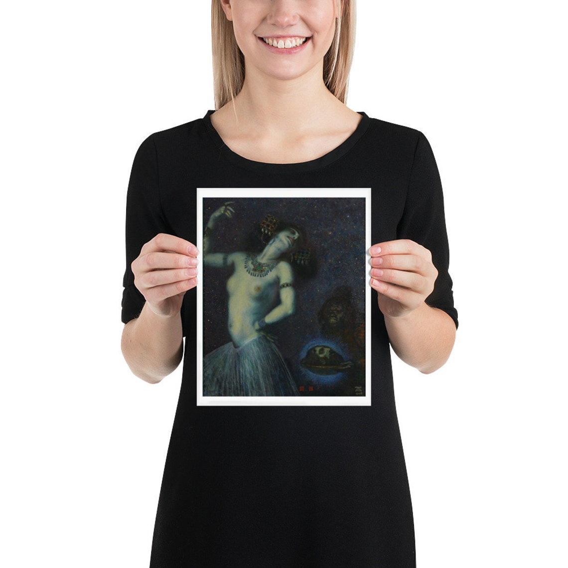 Salome Franz Von Stuck 1906 Vintage Art Poster Etsy UK Salome Franz Von Stuck 1906 Vintage Art Poster Etsy UK