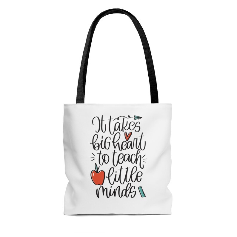 Teacher Tote Bag Kindergarten Teacher Tote Teacher Gift Etsy