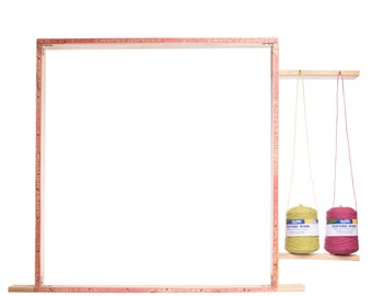 Wooden Tufting Frame | Punch Needle Stand | Frame With Gripper | Frame For Hooking | Rug Making Frames | Tabletop 90x90cm