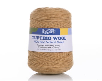 Sand Yarn | 500g | Wool | On Cone for Tufting