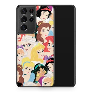 Disney Princess Galaxy S23 Ultra Case Disney  Galaxy S23+ Shell Galaxy S22 Protective Cover Galaxy S21 FE Skin Galaxy S22 Ultra Case