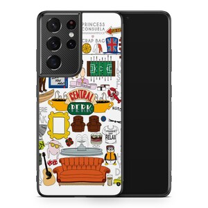 Friends Galaxy S23 Ultra Case  Galaxy S23+ Shell Galaxy S22 Protective Cover Galaxy S21 FE Skin Galaxy S22 Ultra Case