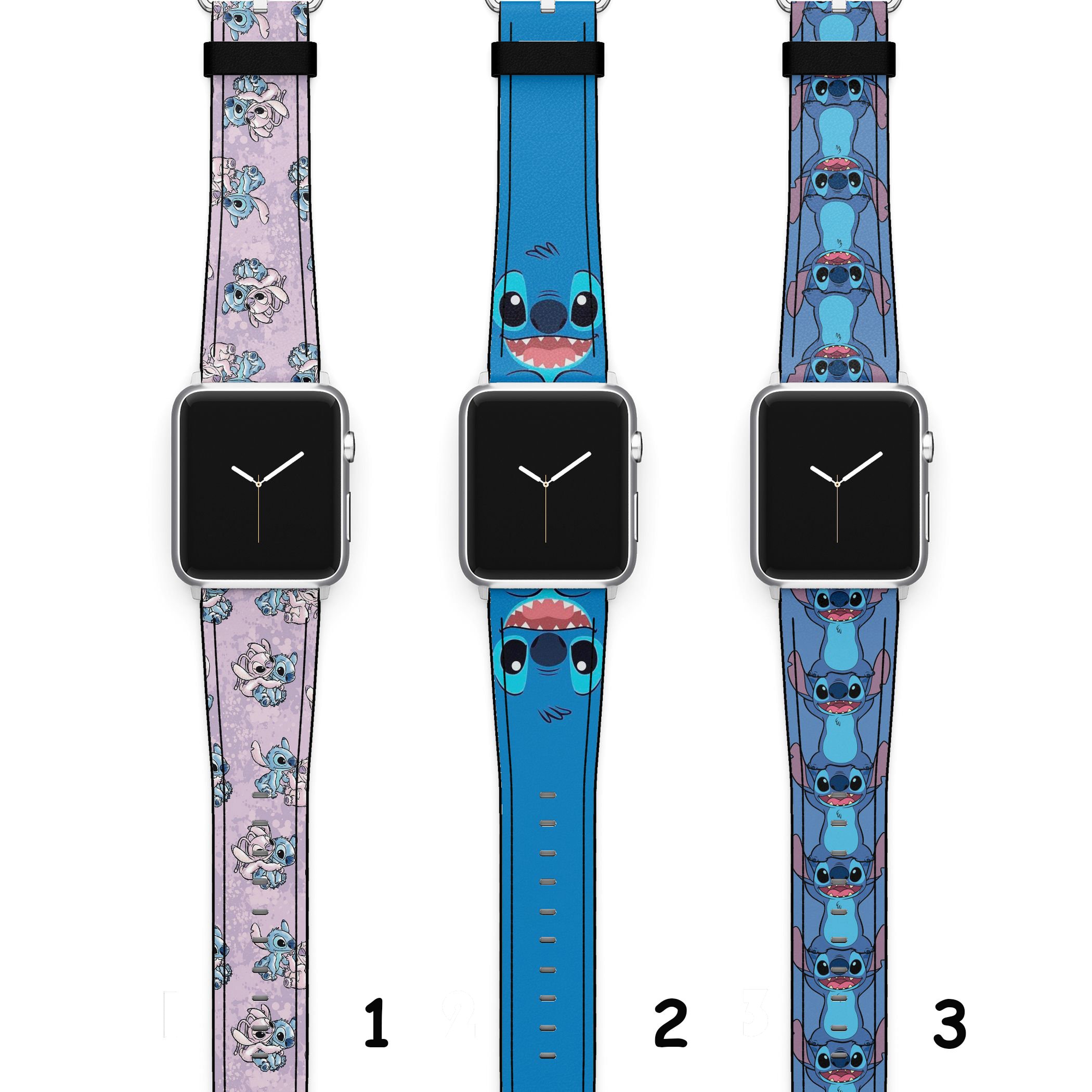 Lilo and Stitch Apple Watch Band 42 Mm Series 6 Disney Iwatch Band 38 Mm Series 8 Iwatch Strap 41mm Series 7 Iwatch SE Band Apple Watch 44 Etsy