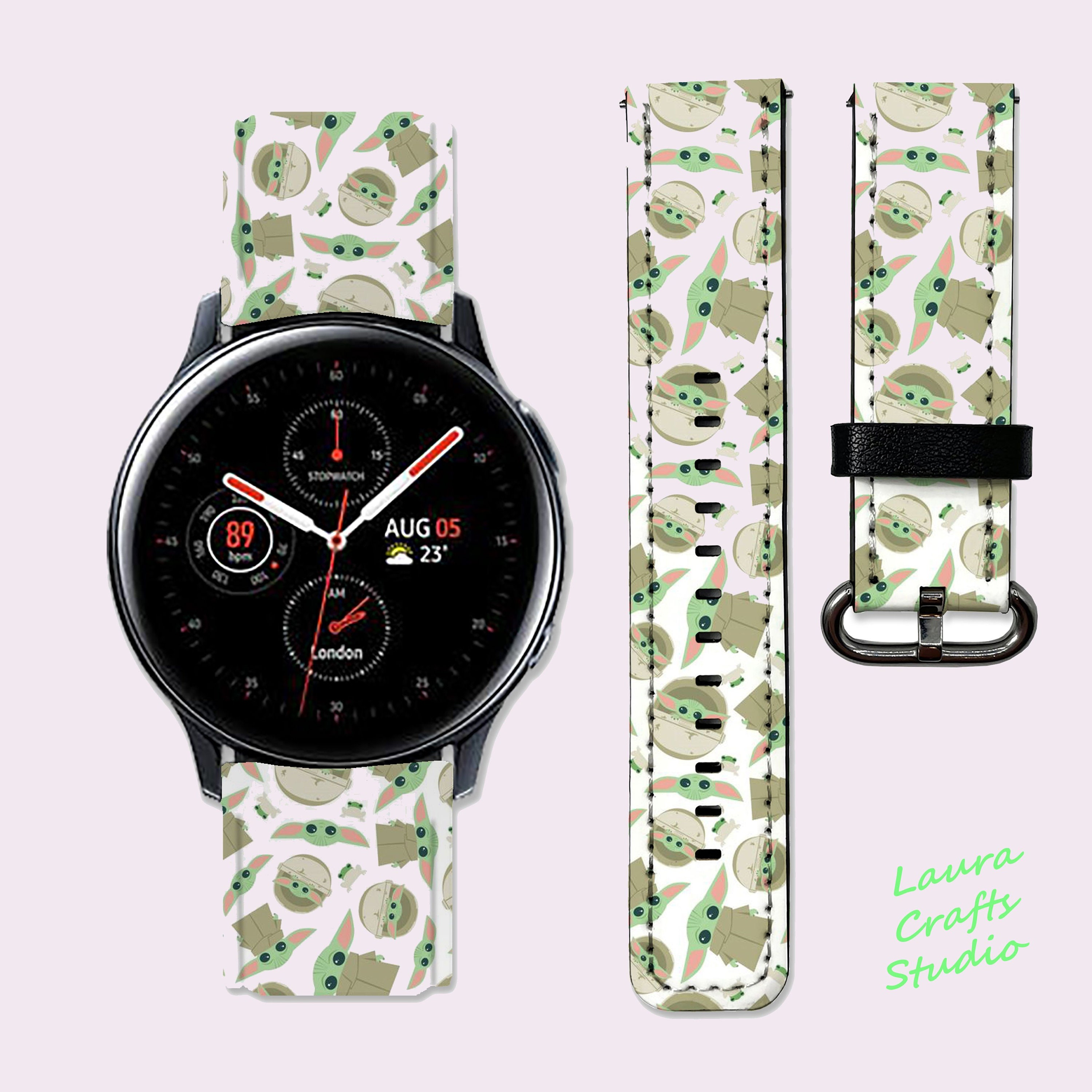 Samsung Galaxy Watch 6 5 / Gear S3 / Classic / Sport – Nylon Heavy Duty Watch  Strap Sport Watch Band - PRIMRIA Watch Bands & Straps