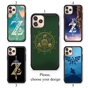 Zelda iPhone 15 Pro Max Case Anime Galaxy S23 Ultra Case iPhone 14 Pro Max Case S22 Case Pixel 5 Case iPhone 13 Case iPhone X Case