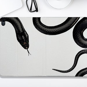 Black Snake iPad Hülle mit Bleistifthalter iPad Mini 6 Hülle iPad Pro 10.2" 2021 iPad Pro 11 Zoll Hülle iPad Air 4 Hülle iPad Pro 12.9 In Case