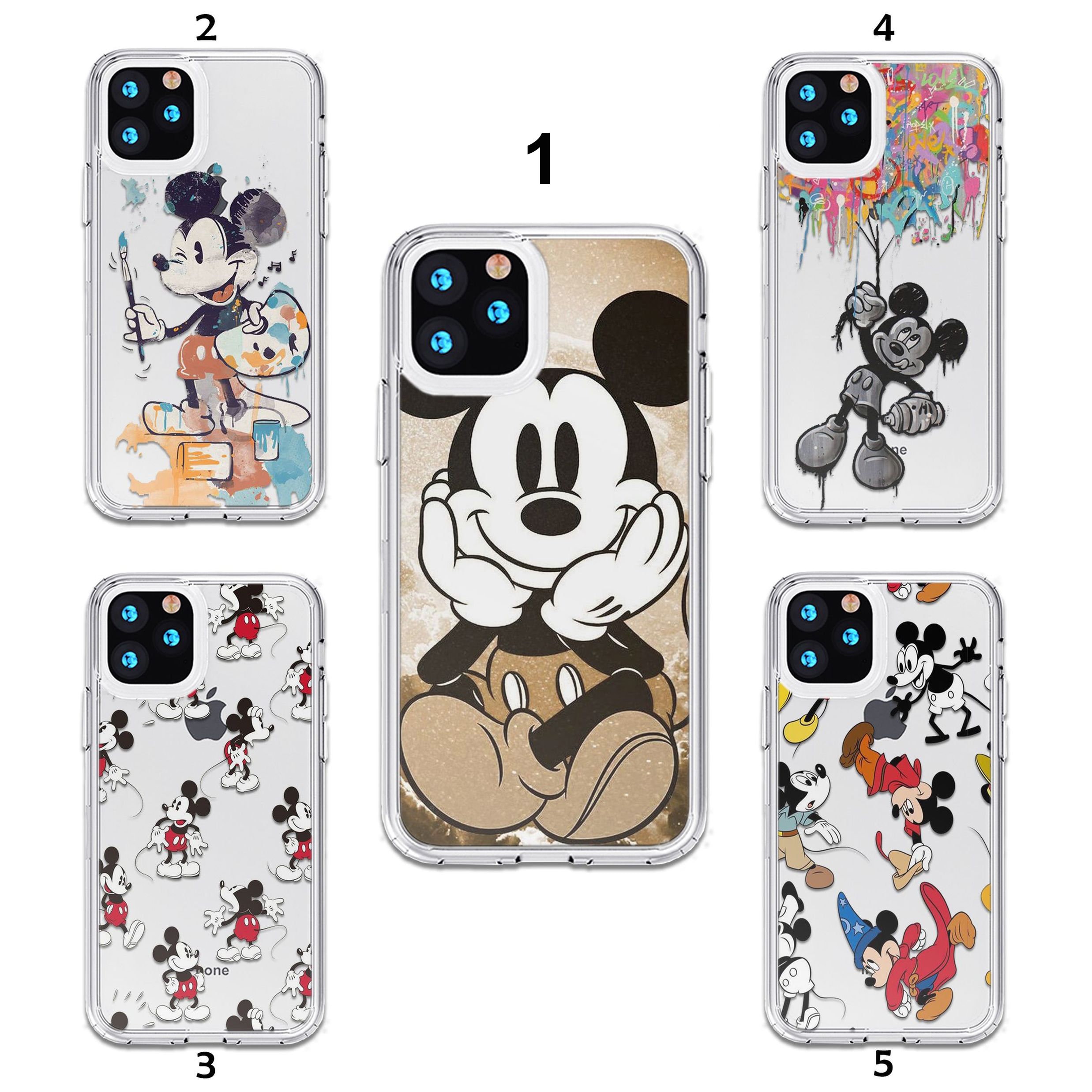 Funda para iPhone 13 Mini Oficial de Disney Mickey Comic