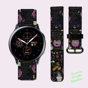 Witch Galaxy Galaxy Watch4 Active 2 Band 40 mm Galaxy Watch 5 Band Witchcraft Samsung Watch 5 Band Sport Band Gear Sport Galaxy Watch 42mm