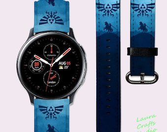 Legend Of Zelda Samsung Galaxy Watch4 Anime Galaxy Watch 5 Band Sport Band Galaxy Active 2 Band 40 mm Gear Sport Wristband Galaxy Watch 42mm