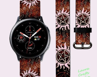 Supernatural Samsung Galaxy Watch4 Band Galaxy Active 2 Band 40 mm Galaxy Watch 5 Pro Band Sport Band Gear Sport Wristband Galaxy Watch 42mm