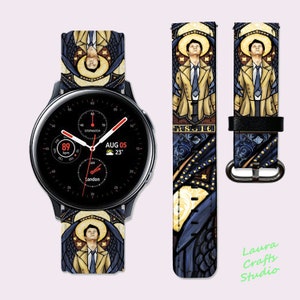 Supernatural Galaxy Watch4 Band Samsung Watch 5 Band Galaxy Active 2 Band 40 mm Sport Band Gear Sport Wristband Galaxy Watch 42mm