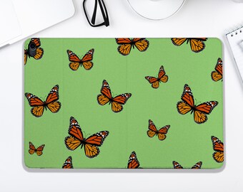 iPad Case With Pencil Holder Butterflies iPad Pro 12.9" 2021 Case iPad Pro 11 Inch Case iPad Air 4 Case iPad Pro 10.2 In iPad Mini 6 Case