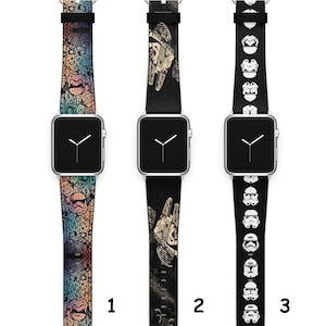 Star Wars iWatch Strap 41mm Series 7 Apple Watch Band 42 mm Series 6 Darth Vader iWatch Band 38 mm Series 8 iWatch SE Band Apple Watch 44
