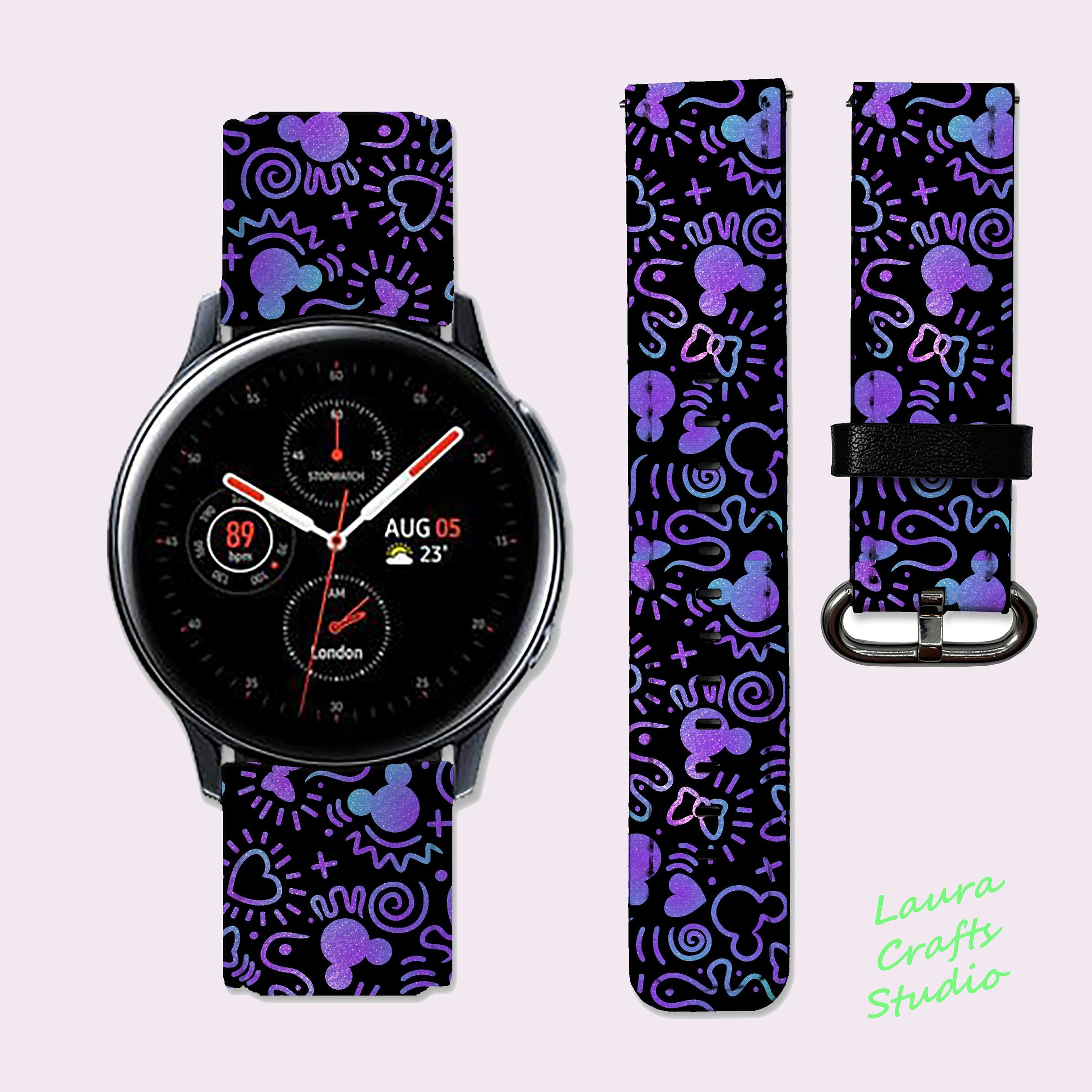 Mickey Mouse Galaxy Watch 3 Band Sport Band Disney Samsung Etsy