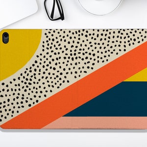 Capa para iPad com porta-lápis Trendy Dots Capa para iPad Air 4 Capa para iPad Pro 10,2" 2021 Capa para iPad Pro 11" Capa para iPad Mini 6 Capa para iPad Pro 12,9 polegadas