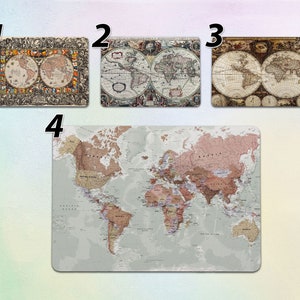 World Map MacBook Air Case Macbook Air M2 Case Macbook Case Macbook Air Sleeve Macbook Pro 13 Inch Case Macbook Pro Case Macbook Sleeve