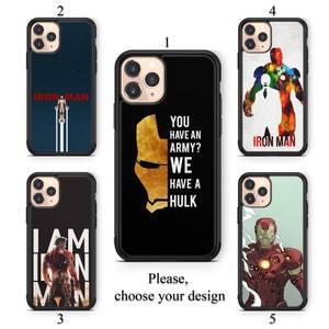 Iron Man iPhone 15 Pro Max Case Avengers Galaxy S23 Ultra Case iPhone 14 Pro Max Case Galaxy S22 Case Pixel 5 Case iPhone 13 iPhone X