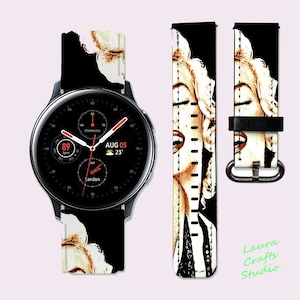 Marilyn Monroe Galaxy Watch4 Band 40 mm Samsung Watch 5 Band Galaxy Watch 5 Pro Band Sport Band Gear Sport Wristband Galaxy Watch 42mm