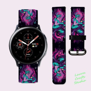 Disney Samsung Galaxy Watch4 Watch 5 Band Galaxy Watch 5 Pro Band Galaxy Active 2 Band 40 mm Sport Band Galaxy Watch 42mm Gear Sport
