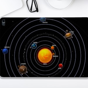 iPad Case With Pencil Holder Solar System iPad Air 4 Case iPad Pro 10.2&quot; 2021 Case iPad Pro 11 In Case iPad Pro 12.9 Inch Case iPad Mini 6