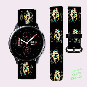 Bob Marley Galaxy Watch4 Band Galaxy Watch 5 Band Samsung Watch 5 Band Galaxy Active 2 Band 40 mm Sport Band Galaxy Watch 42mm Gear Sport