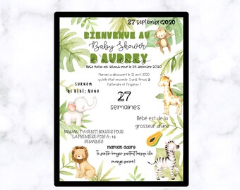 Tableau Prenom Etsy