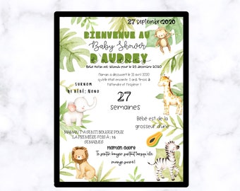 Baby Shower Tableau Etsy