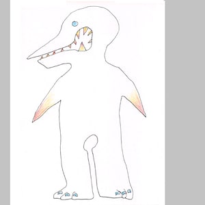 Pencil Ward P 3 1 Original Drawing Din A6 21 X 14 8 Cm Outsider Brut Art Abstract Modern Art Figurative Drawing Outsider Crazy Drawing Illustration Hamaguri Co Jp