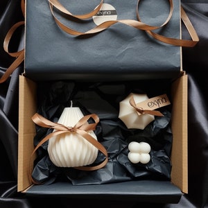 GIFT SET I Candle Collection I Gift Set I Gift Box I Gift Idea I Personalized I Home Decor I Soy Wax Candles I Handmade
