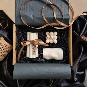 GESCHENKSET I Candles Collection I Geschenkidee I Geschenkbox I Personalisiert I Home Decor i Sojawachskerzen I Vegan I Hand Made
