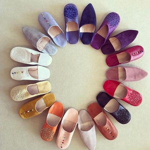 Custom slippers moroccan,babouche moroccan,women slippers
