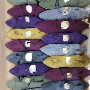 Custom slippers moroccan,babouche moroccan,women slippers image 10