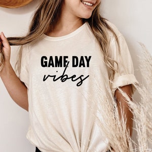 Game day Vibes SVG, Football mom svg, Football svg, Football shirt svg, Football mom svg, Football life svg, Game day svg, png, for cricut