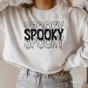 Spooky SVG, Halloween shirt svg, Spooky shirt svg, Spooky Vibes svg, Halloween svg, trick or treat svg, Ghost svg, png, dxf files for cricut