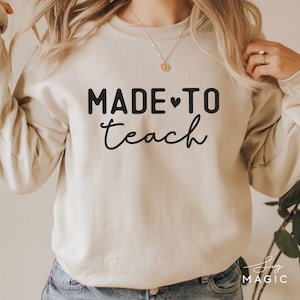 Made to Teach SVG, Teacher shirt svg, Teacher life svg, Teacher Appreciation svg, Teacher gift, back to School svg, png dxf file cricut