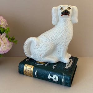 Antique Staffordshire Dog /Wally Dog / Fireside Dog