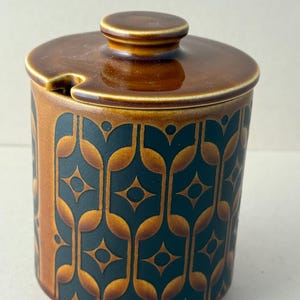Mid Century Hornsea Heirloom Jam Pot / Preserve Pot