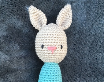 Bunny Rattle Crochet Amigurumi