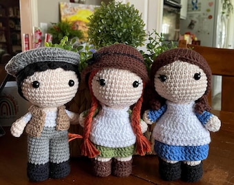 Muñecas Ana de las Tejas Verdes, Diana y Gilbert