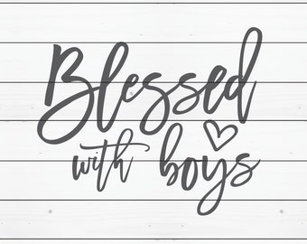 Boys blessed with Blessed. with.