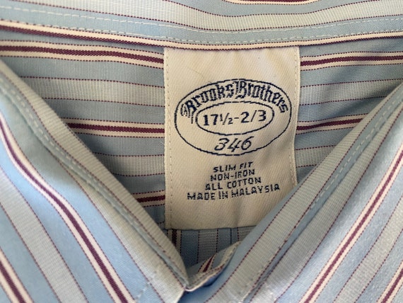 Brooks Brothers Vintage 346 Button Down Shirt / Size 17 1/2
