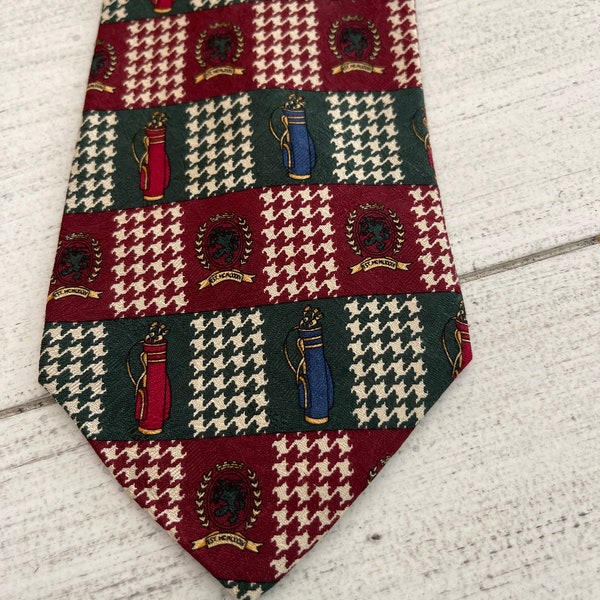 tommy hilfiger golf tie
