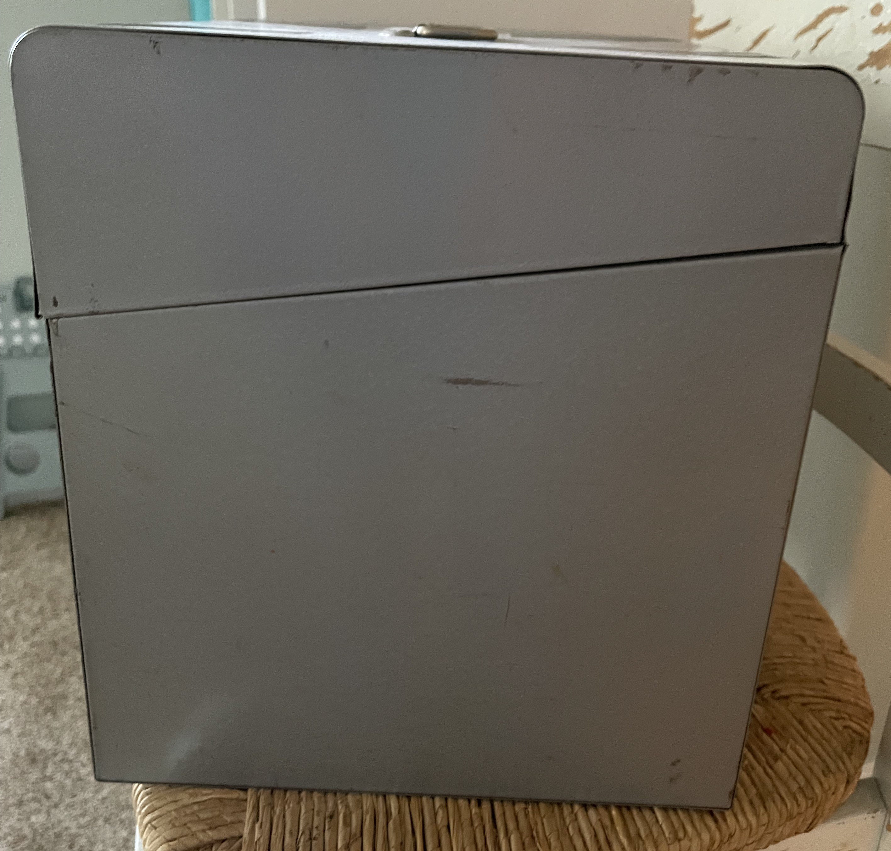 Desk Acorn Filing Box / Vintage Metal Desktop Sorter Storage Etsy