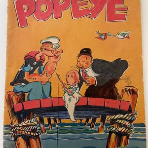 Popeye Vintage King Features Syndicate 1978 Jcpenney