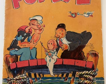 ポパイ パブミラー　KING FEATURES SYNDICATE USA 1982 Nintendo King Features Syndicate Popeye Arcade Marquee