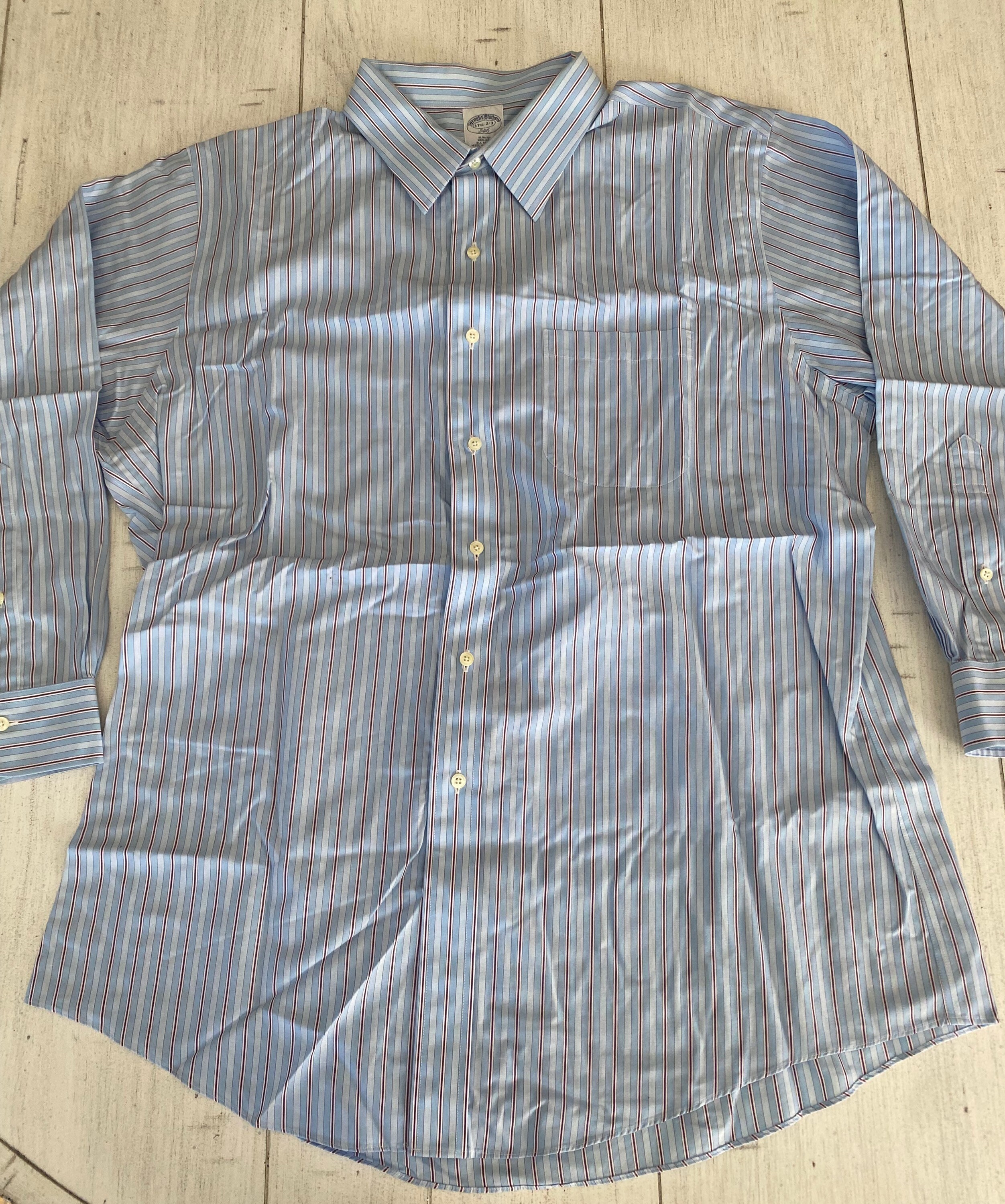Brooks Brothers Vintage 346 Button Down Shirt / Size 17 1/2