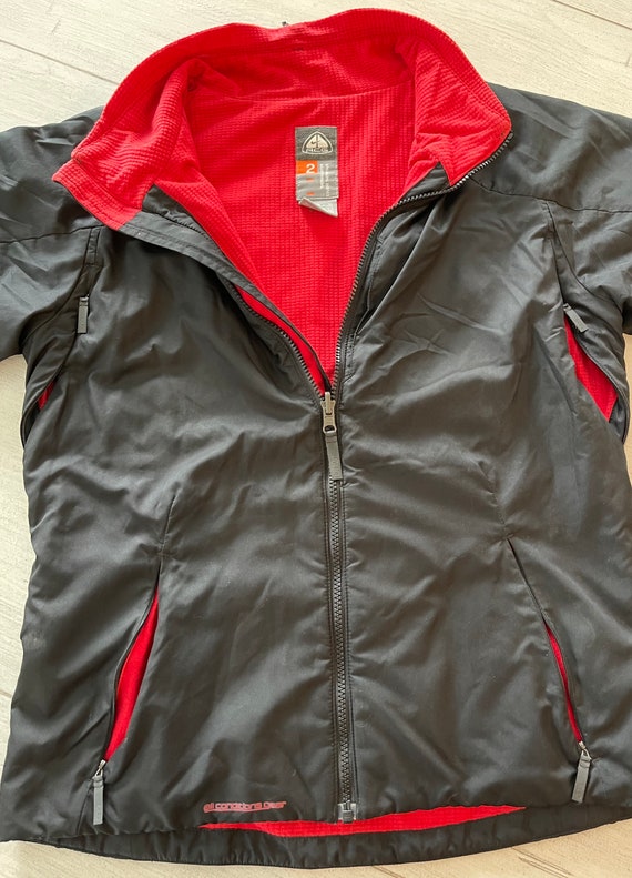 Nike red running jacket hot sale