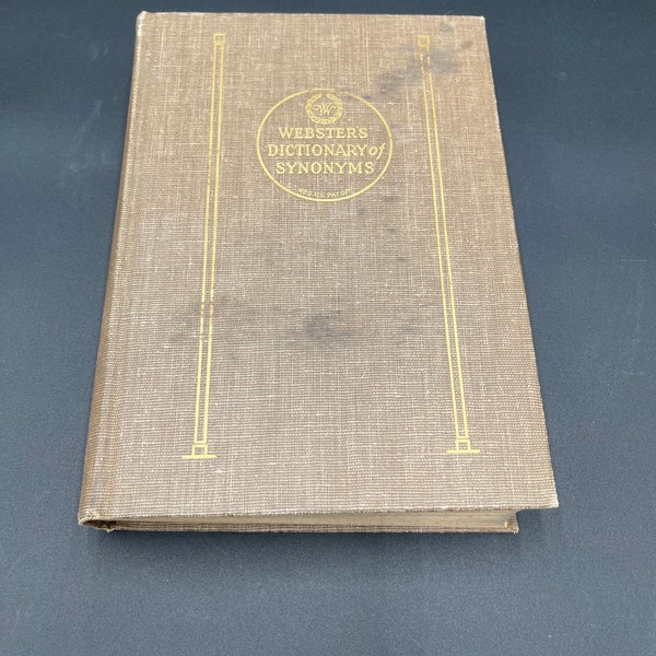 Webster’s New Collegiate Dictionary 1977 / G & C Merriam Vintage Book